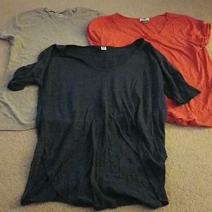 Lot of 3 Old Navy tees, size L